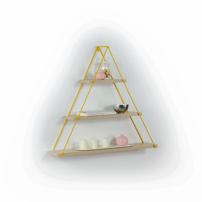 Mercer41 Tayesha Floating Bookcase Wayfair